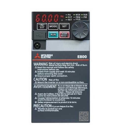 三菱電機(MITSUBISHI ELECTRIC) インバータFREQROL-E800 FR-E820-0.4K-1|クリエイトラボ