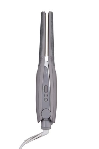 NobbybyTESCOMストレートアイロンヘアアイロンプロテクトイオンシルクコーティング60~210°C海外対応温度調整/ロック/メモリー機能自動OFF開閉ロックNIS500Bラク抜きプラグスモーキーグレーNIS50…