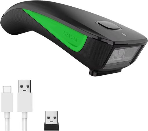 NETUMC740ミニバーコードスキャナー、Bluetoothおよび2.4Gワイヤレスおよび有線3-in-1バーコードリーダーポータブルUSBCCDイメージリーダー、サポート画面スキャン、タブレット用iPhoneIPadAndroid 5,537円