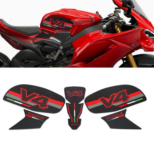 FOR2025パニガーレV4V4SPanigaleStreetFighterV4SストリートファイターV4V4SパニガーレV4V4Sタンクパッドオートバイアクセサリーノンスリップサイド燃料タンクパッド燃料タンク