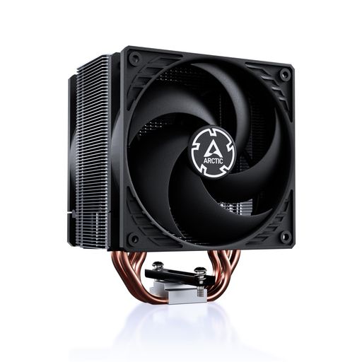 ARCTICFreezer36-プッシュプル付き添い人シングル高閣中央処理装置冷房装置、剪断応力至適化された120mmP気違い2つ、流動物ダイナミックベアリング、200-1800rpm、4つのヒートパイプ、MX-6サーマルコンパウンドを含む。