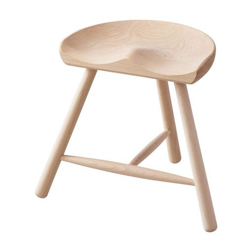 パール金属腰掛け自然的幅460x奥ふかさ360x高さ420mmSHOEMAKERCHAIR42N-7549