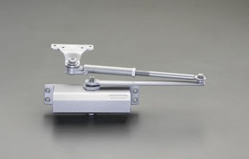 エスコ65kg以下ドアクローザー(含み型/しろがね色)EA951LD-7A