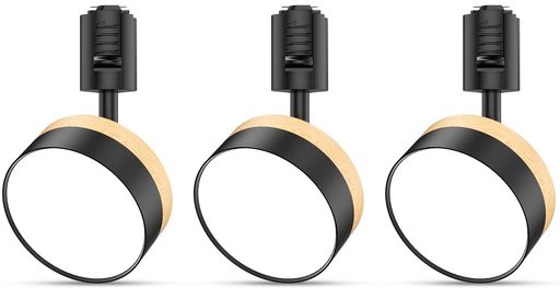 TuyuBEEダクトレールスポットライト鳴りわたる光LED一体型点火装置12W(100W形好いかげんに)晴れ晴れしい線路点火装置無座標軸調光能力のある高演色CRI90+3000K1000ルーメン御厨子所/販売店用シーリングスポットライトブラック