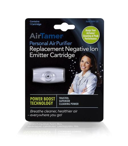AirTamerパーソナル空気清浄機交換用マイナスイオンエミッターカートリッジ-AirTamerモデルA320W用(ホワイト)