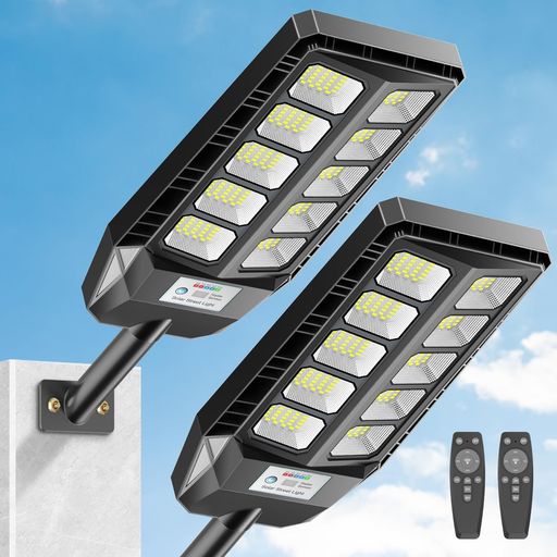 LEDソーラー街燈室外Adewalk人感検出器点火装置外灯ソーラー点火装置IP66雨合羽超高明快さ500W15000lm小夜自動小銃点灯10000mAhダイアログボックス一体型遠隔操作取り締まり点灯第四次元/明るさ合わせるお天道様発生省エネ灯し火代…