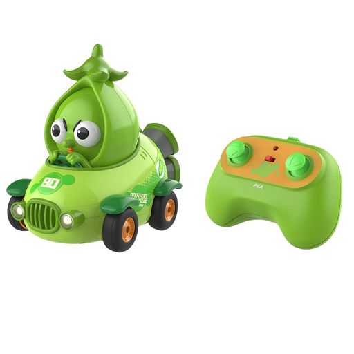 OBESTミニリモコンカーエンドウ豆かわいいキャラクター疾走RC車子供用ラジコントラック男の子女の子ライトキッズ誕生日プレゼントY07グリーン 4,738円