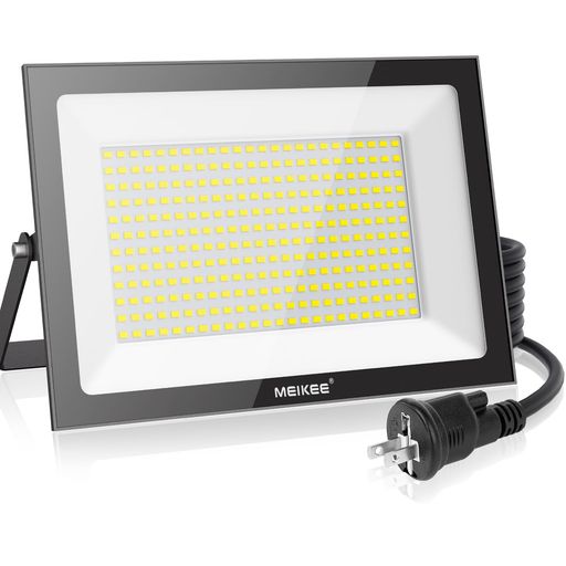 MEIKEE200WLED写真用照明やり方灯20000LM6500K昼光色超薄型IP66雨合羽高明快さ工事用点火装置屋内屋外用室外エクステリア張り出し灯集魚灯車宿りバス発着場パーキング場組みたてる一こま細工物点火装置PSE公証済