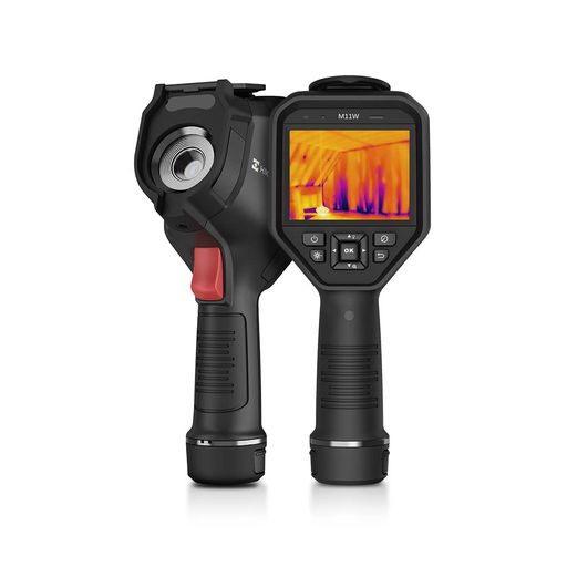 HIKMICROM11Wプロサーモグラフィー、8MP可視性光写真機積み上げる、Wi-Fi役立つこと付き添い人、SuperIR科学技術、192x144IR解像力、録画媒体録画相応う、32GBSD歌留多、デジタル望遠レンズ1.0x-8.0x、640x