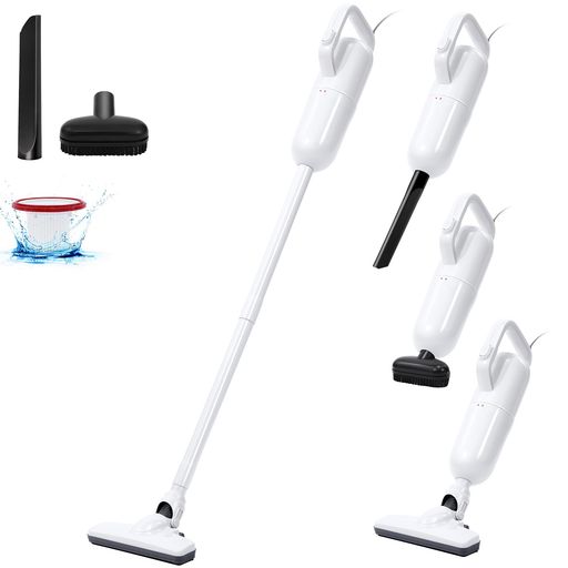 EFSHREE掃除機コード式スティック&ハンディ3WAY15000pa強力吸引2kg超軽量サイクロン式HEPAフィルター搭載紙パック不要5m長コード自立式コンパクト収納多機能ノズル3個付属母の日敬老の日プレ…