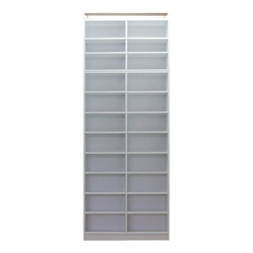 突っ張り壁面ラック【オープン】(幅90cm・奥行30cm)(ホワイト) 23,046円