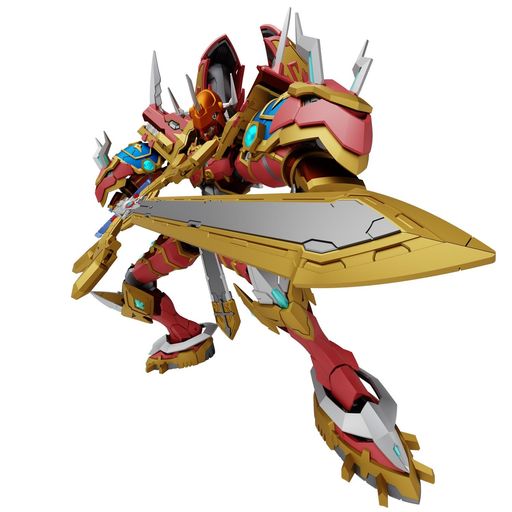 BANDAISPIRITS(バンダイスピリッツ)デジモンフロンティアフィギュアライズスタンダードアンプリファイドカイゼルグレイモン色分け済みプラモデル