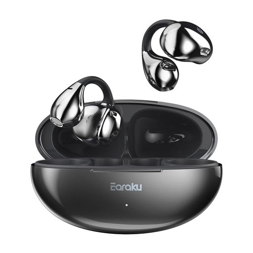 【声遣い御前上等行動指針・アクセ感覚的な経験のイヤーカフ型】Earaku(イアラク)SoundClipワイヤレスイヤホンオープンイヤーイヤホンイヤーカフ型超軽さ耳を塞がない耳挟み式音目こぼし皆無骨伝わらすの編成替えDSP役立つことM… TV・オーディオ・カメラ-オーディオ