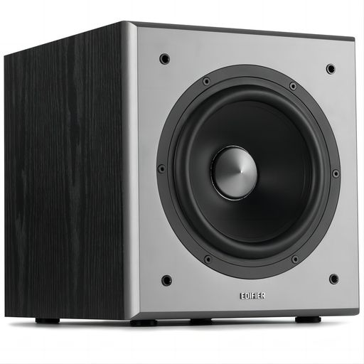 Edifier T5 70W サブウーファー アンプ内蔵 【8インチ 2025年新アップグレード】38Hz-160Hz|0&deg;/180&deg; 位相制御|3.5mm AUX/RCA接続(ケーブル同梱)| Edifier 全系列 M90 M60 MR3 MR4｜クリエイトラボ 17,795円