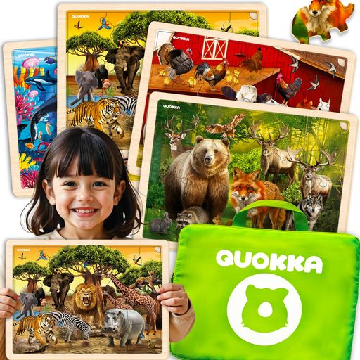 楽天市場】QUOKKA 300ピースパズル 子供用 8-10歳向け - 3点セット