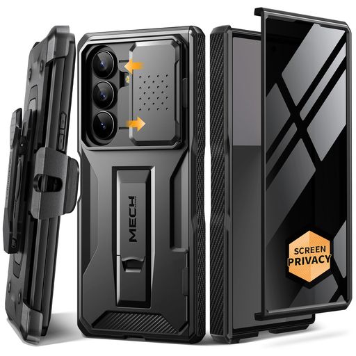 TONGATE Z Fold 7ケース、[プライバシースクリーンプロテクター&スライドカメラカバー付き] [アンチスパイ]内蔵スタンド&ヒンジ保護&ベルトクリップ、サムスンギャラクシーZフォールド7用ミ&hellip;｜クリエイトラボ 10,881円