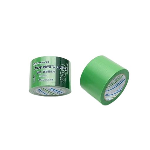 【箱売り】ダイヤテックスパイオラン塗装・建築養生用テープY-09-GR75mmx25m(18巻入り)