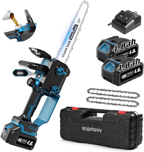 楽天市場】【2025年高性能強化版】高速チェーンソー充電式12