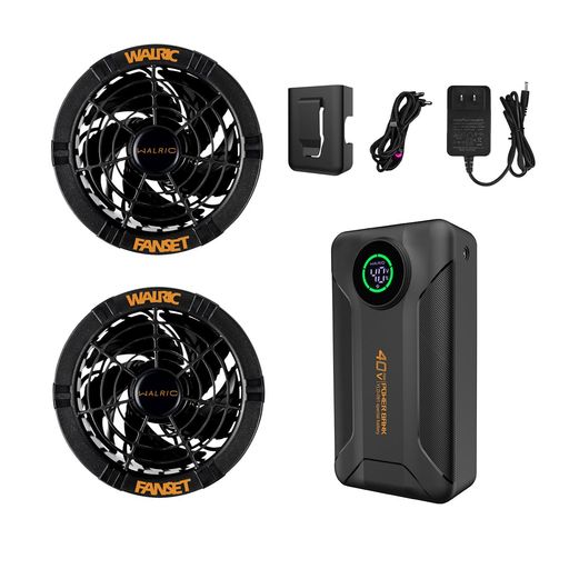 楽天市場】【40V超高出力】ファンバッテリーセット空調作業服ファン