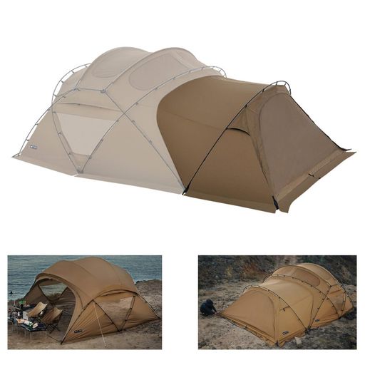 楽天市場】3F UL GEAR JIACHONG16-2.0 トンネルテント 16平方メートル