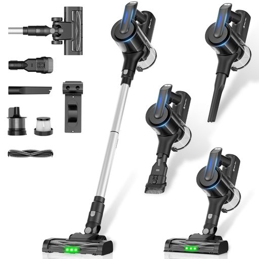 楽天市場】Hearten掃除機コードレス【超軽量自走式設計・グリーンLED