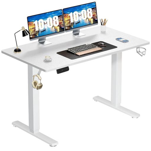 【佐伯①】昇降式デスク ERD-ER14070M【e電動昇降デスク（濃い木目）W1400×D700【受注