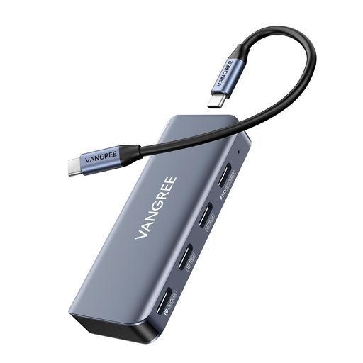 VANGREE4界面10GbpsUSBCこしき取りひろげる、USBType-C界面はさし画最終生産物相応う、3つのUSBC3.210Gbps界面、100Wワット数ふり出し、取りはらい能力のあるな有線テレビ、MacBookPro/Air、iPad、iPhone