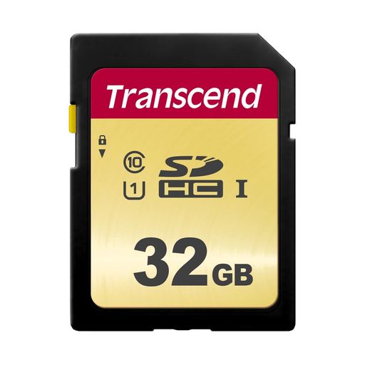 TranscendSDHCカード32GBMLCUHS-IClass10TS32GSDC500S