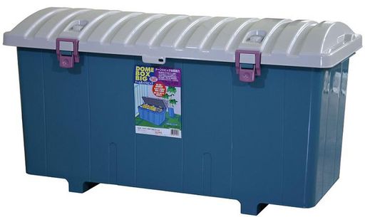 平和工業屋外収納ドームボックスビッグ160L日本製ブルー