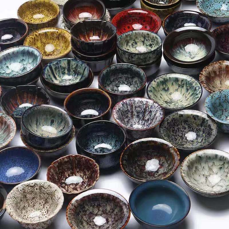 滴天目茶碗　和泉和法　 油滴天目茶碗　木箱入り 直径13センチくらい 滴天目茶碗 和泉和法 油滴天目茶碗 木箱入り直径13センチくらい