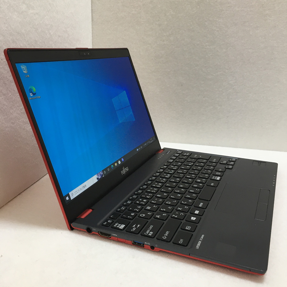 富士通(FUJITSU) U937 Red 256GB SSD 8GB Corei5(7300U) SSD、WLAN