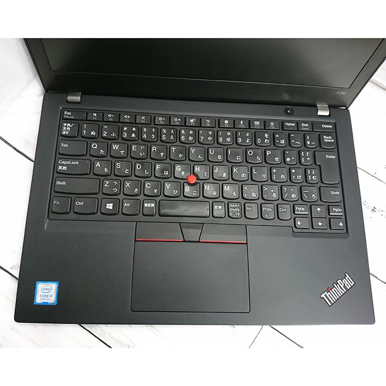 売店 中古パソコン ノートパソコン I5 Lenovo Thinkpad X280 16gb Ssd カメラ有り 12 5インチワイド Windows10 Office付き Fucoa Cl