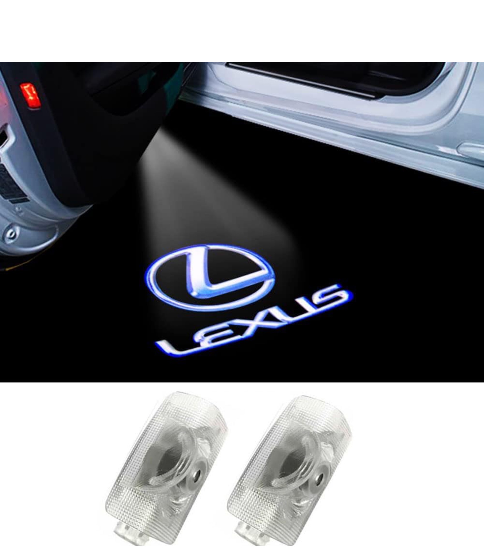 LEXUS レクサス LEDエンブレム　カーテシランプ ②