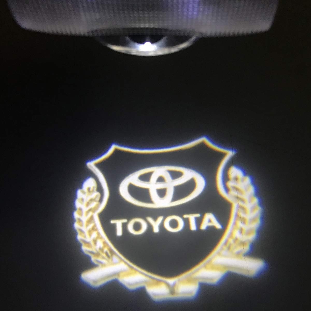 トヨタ（TOYOTA）トヨタ車用 カーテシライト LEDロゴ カーテシランプ 純正交換タイプ｜North　Charms店