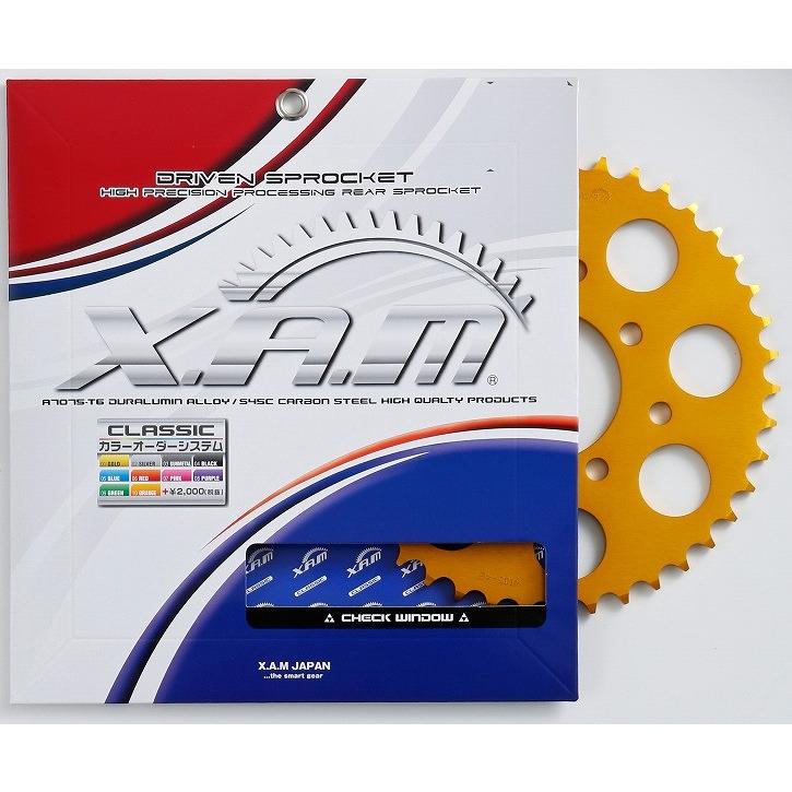 【在庫処分】X.A.M Japan (ザムジャパン) CLASSIC バイク XAM ザム スプロケット520-36T A4125-36T A4125-36