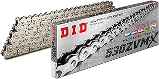 【在庫処分】D.I.D 大同工業 バイク用チェーン カシメジョイント付属 530ZVM-X-110ZB S&S シルバー X-リング 二輪 オートバイ用｜プロショップ　シーサー