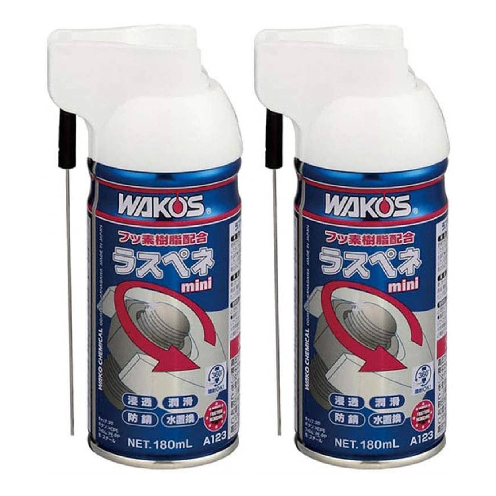 楽天市場】WAKOS (ワコーズ) ラスペネ ミニ 浸透防錆潤滑剤 180ml
