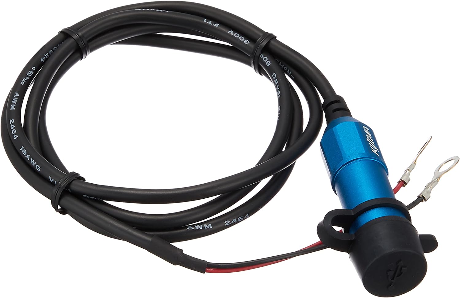 【在庫処分】KIJIMA キジマ Motorbike USB CHARGER シングルポート2 MULTILAチャージャーS2 ブルー 304-6234 バイク用品
