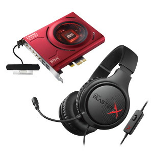 楽天市場 Creative Sound Blasterx H3 ゲーミングサウンドカードセット Sound Blaster Z クリエイティブストア 楽天市場店