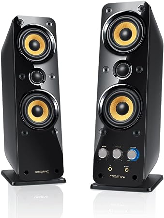 【堅苦しさバス発着場】Creative GigaWorks T40 Series II (GW-T40II-R2) 3１番ウッドMTM精神的な統合＆BassXPortで快い音により良いなオーディオ演奏を現実化するステレオ金棒引き