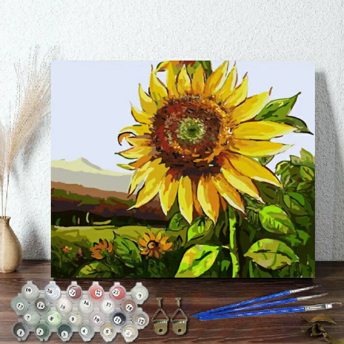 楽天市場】母の日 父の日 大人の塗り絵 絵画 油絵塗り絵 数字塗り絵