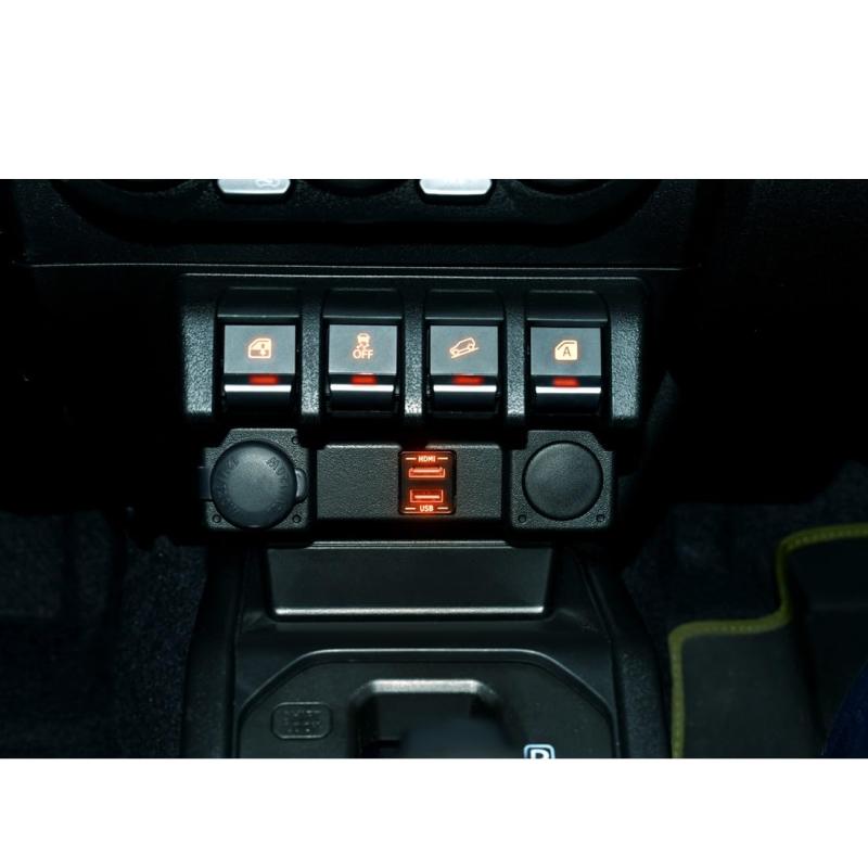アルパイン(ALPINE) アルパインカーナビ専用アンバーLEDライティング ビルトインUSB/HDMI接続ユニット KCU-Y630HU-LED-A