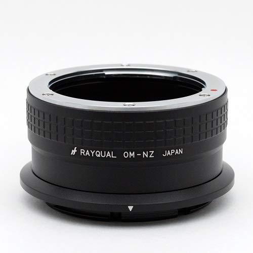 Rayqual 日本製レンズマウントアダプターニコンZマウント上半身 オリンパスOM水晶体 OM-NZ