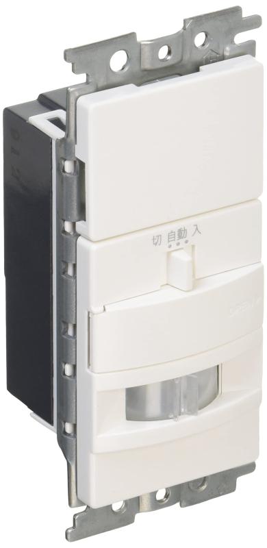 TOSHIBA(東芝) WIDEi 人感スイッチ 親器・4線式 ニューホワイト WDG8041|クリエイティブグローバル