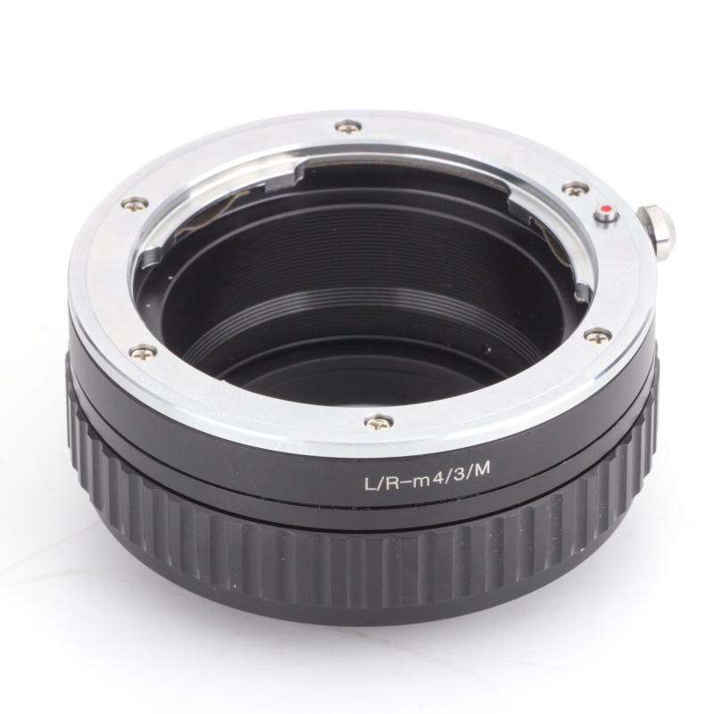 (バシュポ) Pixco ヘリコイド付きマウントアダプター Leica R レンズ-Micro Four Thirds Micro 4/3 カメラ対応 「Leica R-M4/3」