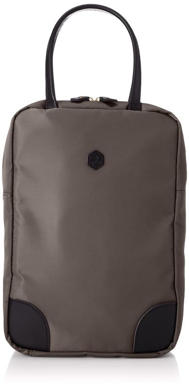 [フォルナ] 縦型トート ECO NYLON/MILITARY NYLON カーキ-グレージュ-グレー