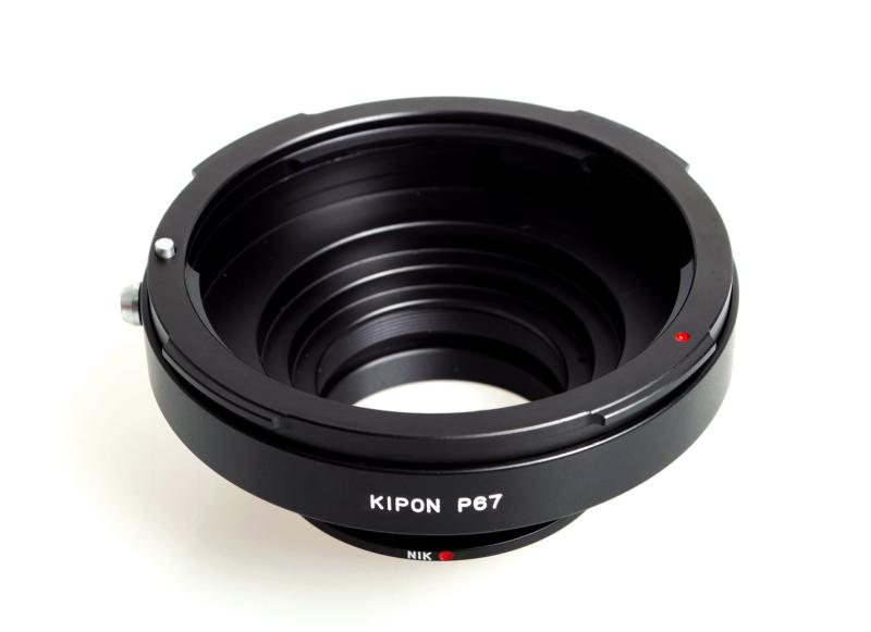 KIPON ペンタックス67対応レンズ - ニコンF対応マウントアダプター P67-NIK