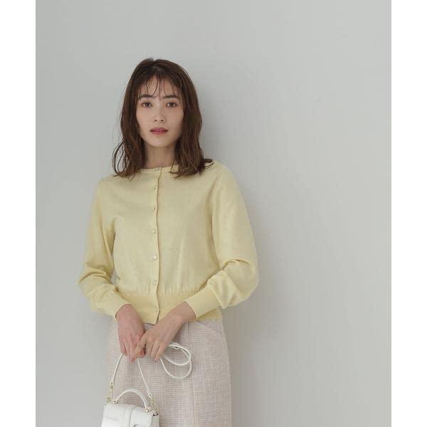 NATURAL BEAUTY ベーシック(ナチュラルビューティーベーシック) ジレー\u0026lt;ファインハイゲージニット\u0026gt;ジレーレディース