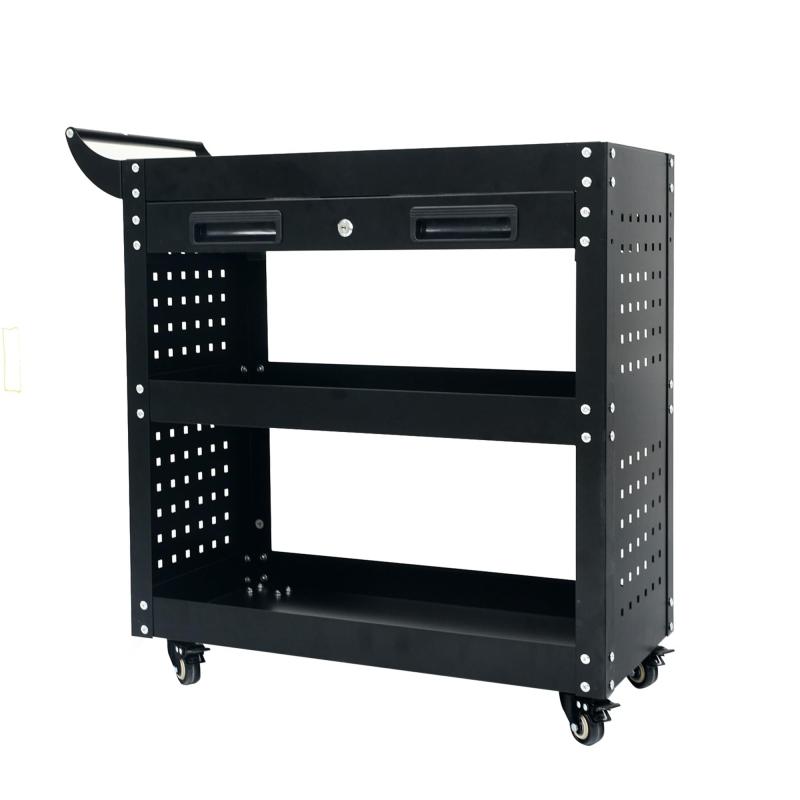 オーエスジェイ(OSJ) ツールワゴン ツールカート ロールキャビネット スチール ローラーキャビネットハンドル 耐荷重50KG 幅79*奥行き35*高80|クリエイティブグローバル