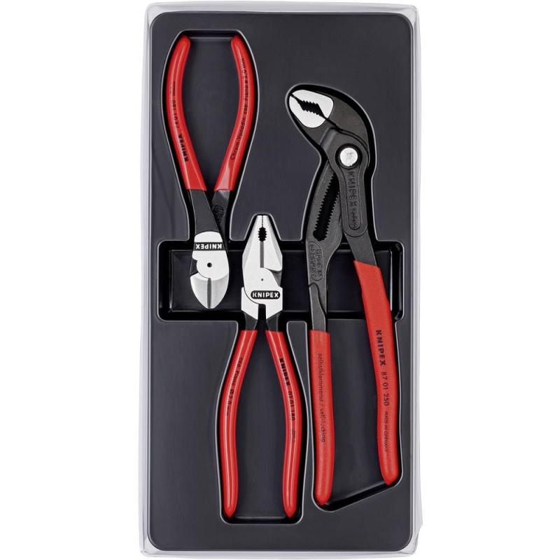 クニペックス KNIPEX プライヤーセット3本組 002010